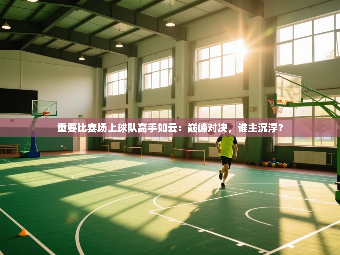 重要比赛场上球队高手如云：巅峰对决，谁主沉浮？  第1张