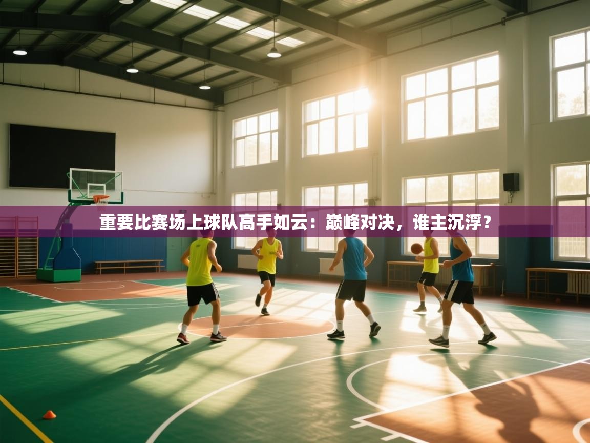 重要比赛场上球队高手如云：巅峰对决，谁主沉浮？  第2张